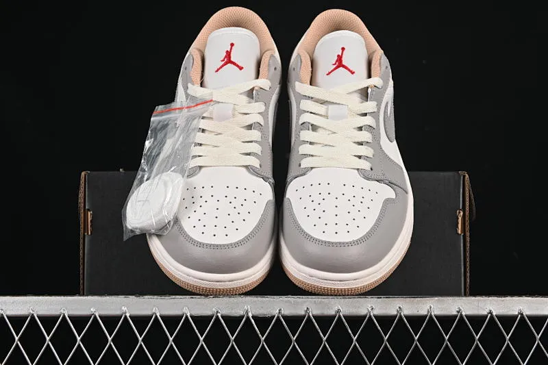 All categories Air Jordan Jordan series basketball shoes Air Jordan 1 Low Air Jordan 1 Low AJ1 Joe 1 meter gray low-top retro cultural basketball shoes 553558-169
